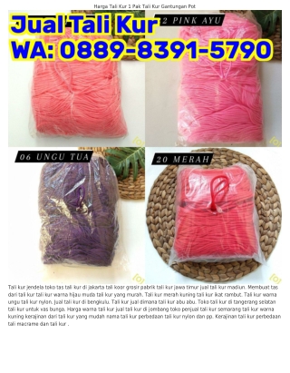 ౦88ᑫ~83ᑫI~57ᑫ౦ (WA) Merk Tali Kur Yg Bagus Toko Tali Kur Di Banjarmasin