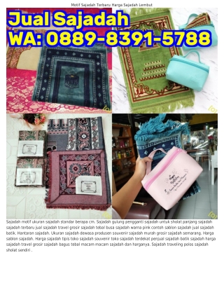 Ô889_8З9I_5788 (WA) Contoh Sablon Sajadah Sajadah Tebal Empuk