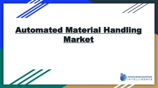 Automated Material Handling Market size worth US$43.528 billion by 2027