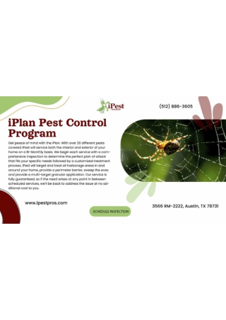 iPlan Pest Control Program - Ipest pros