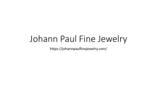 Buy Sapphire jewelry | Johann Paul Fine Jewelry