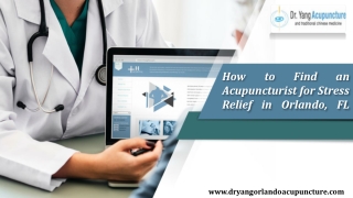 How to Find an Acupuncturist for Stress Relief in Orlando, FL