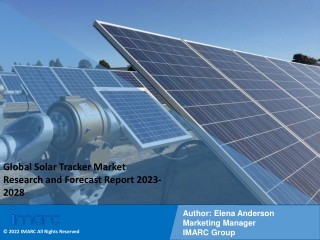 Solar Tracker Market Industry Overview, Growth Rate and Forecast 2023-2028