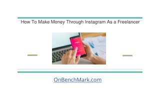 How To Make Money Through Instagram