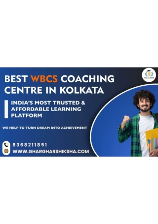 Best WBCS Coaching in Kolkata (2)