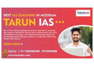 Best IAS Coachig In Mizoram