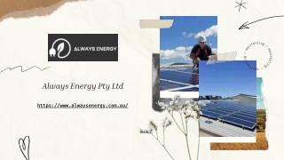 Best Solar Energy Installation services