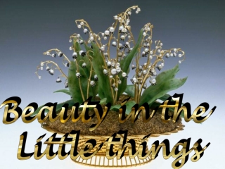 Beauty in the little things1