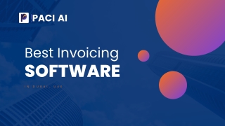 Best Invoicing Software IN Dubai, UAE