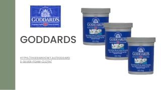 Goddards Silver Foam | Goddards.net.au