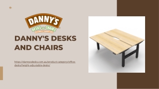 Height Adjustable Desk Perth | Dannysdesks.com.au