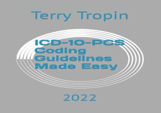 Download ICD-10-PCS Coding Guidelines Made Easy: 2022 Android