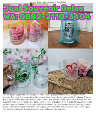 O88ᒿ-ᒿllO-ᣮᏎOᏎ (WA) Harga Souvenir Gelas Di Jatinegara Gambar Sablon Souvenir Ge