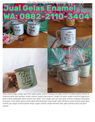౦882–2II౦–Зㄐ౦ㄐ (WA) Cangkir Kecil Jadul Produsen Cangkir Enamel Jogja