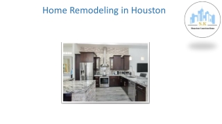 Home Remodeling in Houston