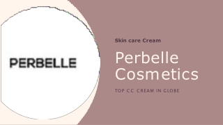 Perbelle CC Cream: A Great Sun Protector!