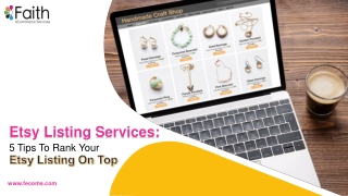 Etsy Listing Services 5 Tips To Rank Your Etsy Listing On Top