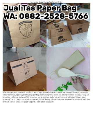౦882-2528-57ᏮᏮ (WA) Paper Bag Jogja 50x50 Paper Bag Jogja 12x12x12