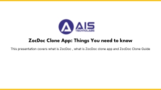 ZocDoc Clone App : Things You need to know