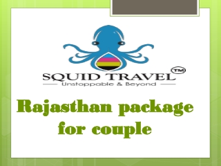 Rajasthan package for couple