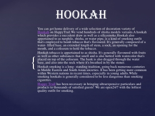 Hookah