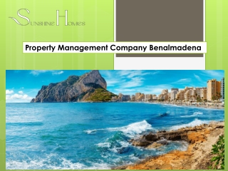 Property Management Company Benalmadena