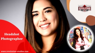 Headshot Photographer Is Essential For Your Success - Revolution Studios