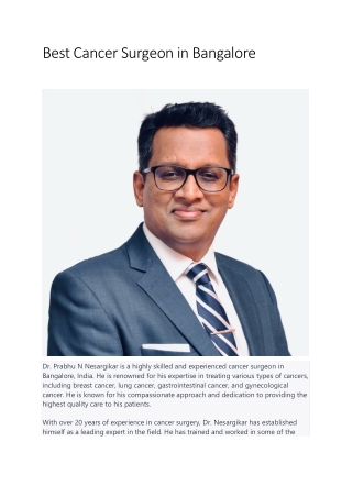 Best Cancer Surgeon in Bangalore (3)
