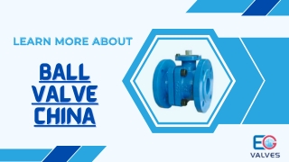 Ball Valve China