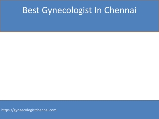 Cosmetic Gynaecologist In Chennai