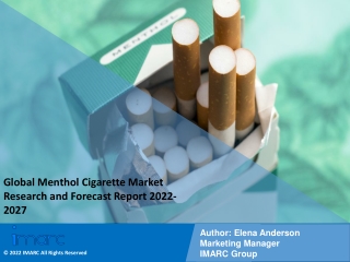 Menthol Cigarette Market Size, Share Industry Trends Report 2022-2027