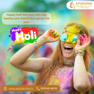 Happy Holi 2023 | Best Skin Clinic in Jayanagar, Bangalore | Epiderma Clinic