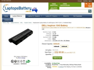 Dell Inspiron 1545 Battery Has Decent Powerful Performance