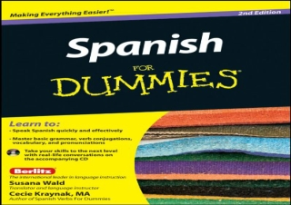 PDF Spanish For Dummies kindle