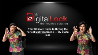 Your Ultimate Guide to Buying the Perfect Mattress Online — My Digital lock