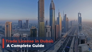 Trade License in Dubai