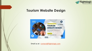 Tourism Website Design