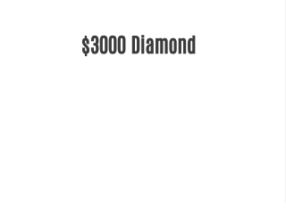 $3000 Diamond