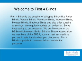 Blinds and curtains in Northampton