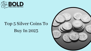 Top 5 silver coins to buy in 2023