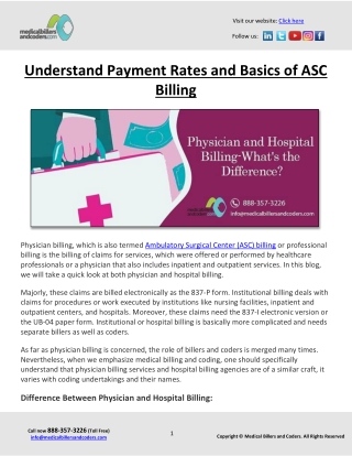 Physician and Hospital Billing-What’s the Difference.docx