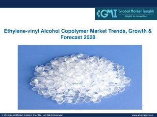 Ethylene-vinyl Alcohol Copolymer Market Trends, Growth & Forecast 2028