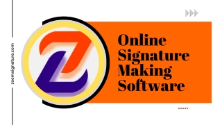 Online Signature Making Software