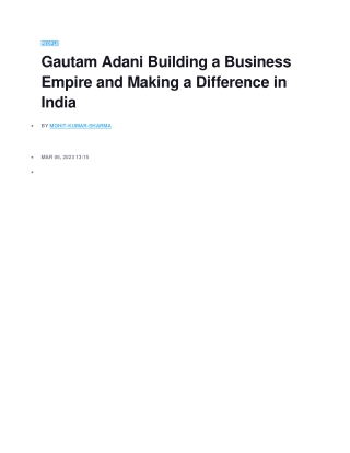 adani empowerment