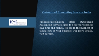 Outsourced Accounting Services India  Kmkassociatesllp.com