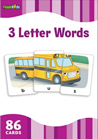 (PDF/DOWNLOAD) 3 Letter Words (Flash Kids Flash Cards)