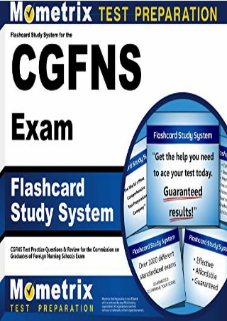 PDF/BOOK Flashcard Study System for the CGFNS Exam: CGFNS Test Practice Question