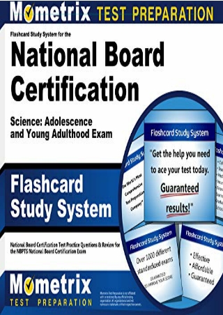 PDF/READ Flashcard Study System for the National Board Certification Science: Ad