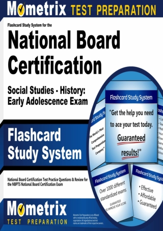 PDF/BOOK Flashcard Study System for the National Board Certification Social Stud