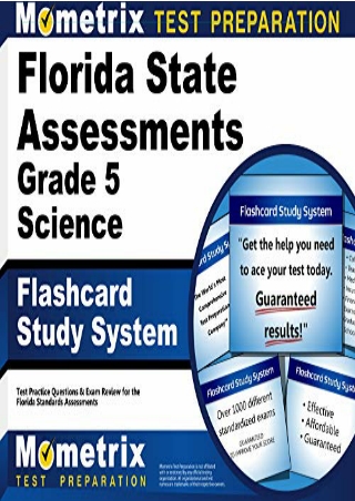 DOWNLOAD/PDF  Florida State Assessments Grade 5 Science Flashcard Study System: